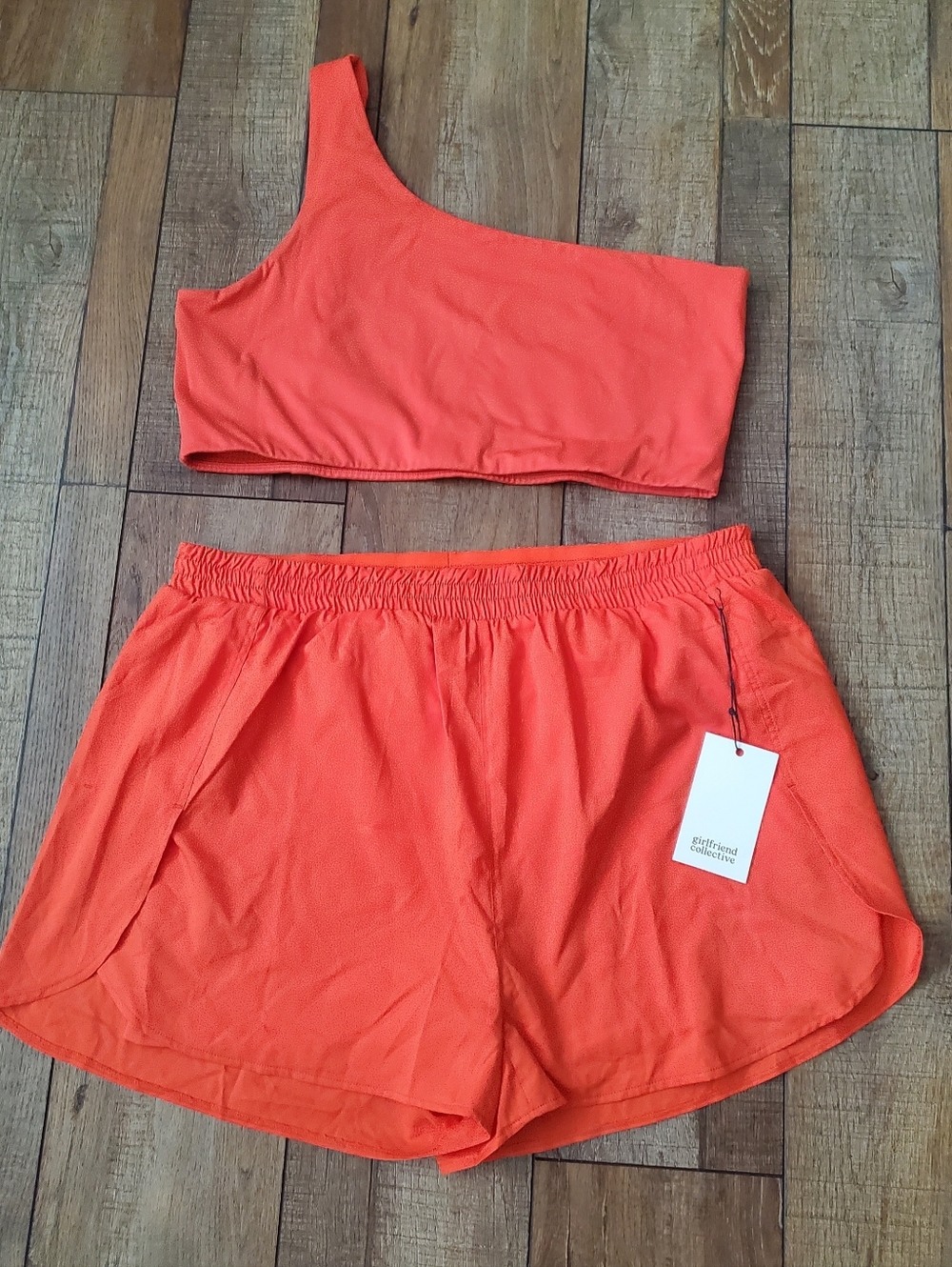 Girlfriend Collective Bianca Top & Shorts NWT